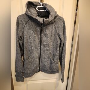 Lululemon grey scuba Jacket